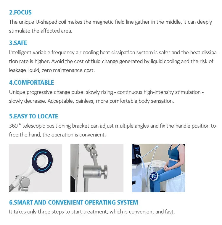 A Professional Non-Invasive Beauty Device For Relieving Body Pain And Muscle Relaxation Through Magnetic Therapy And Massage - PrimeandBeauty