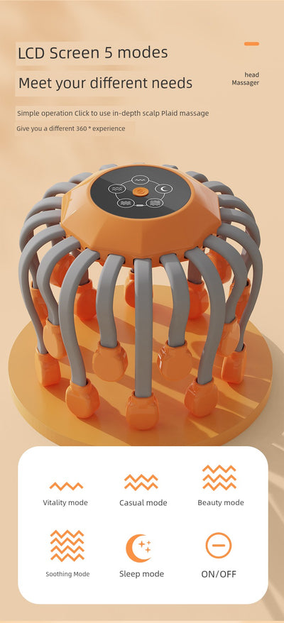 Smart Scalp Massager for Home