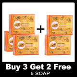 AILKE Skin Whitening Handmade Soap -Organic Papaya Soap For Black Spots, Clean Stains, Improves Dull Skin, Face & Body & Hands - PrimeandBeauty