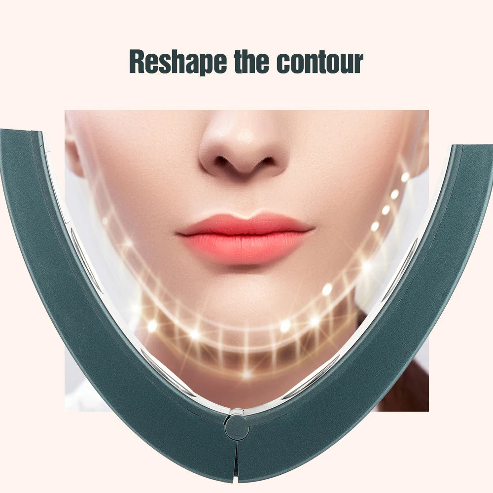 Microcurrent V-Face Lifting Device