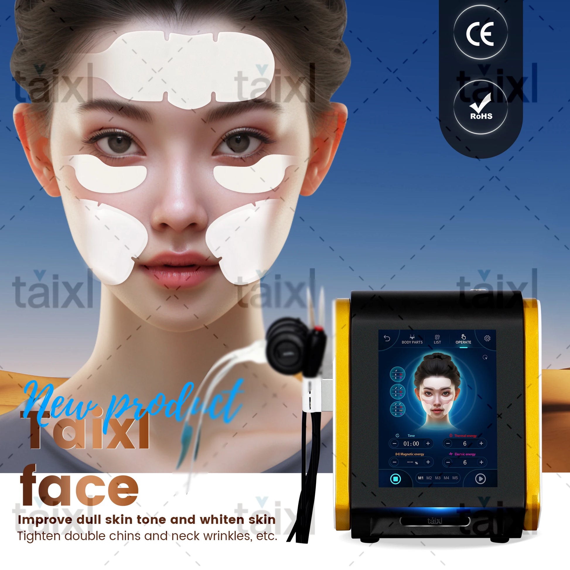 EMS High Intensity Neo Electromagnetic Slimming Latest Neo Nova Sculpt Muscle Stimulator - PrimeandBeauty