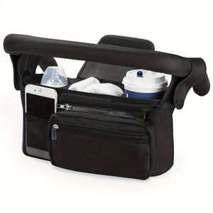 Multi-Compartment Stroller Storage Bag - PrimeandBeauty